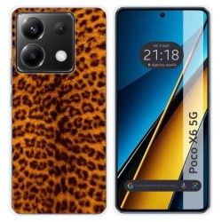 Funda Silicona para Xiaomi Poco X6 5G diseño Animal 03 Dibujos