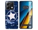 Funda Silicona para Xiaomi Poco X6 5G diseño Camuflaje 03 Dibujos
