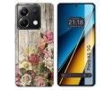Funda Silicona para Xiaomi Poco X6 5G diseño Madera 08 Dibujos