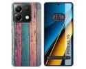 Funda Silicona para Xiaomi Poco X6 5G diseño Madera 10 Dibujos