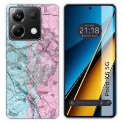 Funda Silicona para Xiaomi Poco X6 5G diseño Mármol 08 Dibujos