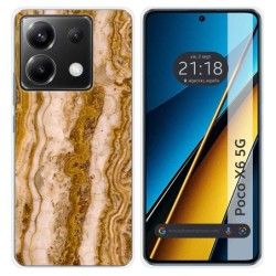 Funda Silicona para Xiaomi Poco X6 5G diseño Mármol 10 Dibujos