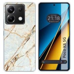 Funda Silicona para Xiaomi Poco X6 5G diseño Mármol 13 Dibujos