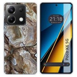 Funda Silicona para Xiaomi Poco X6 5G diseño Mármol 14 Dibujos