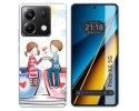 Funda Silicona para Xiaomi Poco X6 5G diseño Café Dibujos