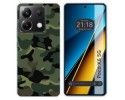 Funda Silicona para Xiaomi Poco X6 5G diseño Camuflaje Dibujos