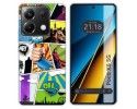 Funda Silicona para Xiaomi Poco X6 5G diseño Comic Dibujos
