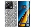 Funda Silicona para Xiaomi Poco X6 5G diseño Letras Dibujos