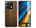 Funda Silicona para Xiaomi Poco X6 5G diseño Madera Dibujos
