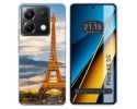 Funda Silicona para Xiaomi Poco X6 5G diseño Paris Dibujos