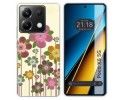 Funda Silicona para Xiaomi Poco X6 5G diseño Primavera En Flor Dibujos