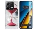Funda Silicona para Xiaomi Poco X6 5G diseño Reloj Dibujos