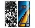 Funda Silicona para Xiaomi Poco X6 5G diseño Snow Camuflaje Dibujos