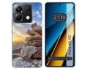Funda Silicona para Xiaomi Poco X6 5G diseño Sunset Dibujos