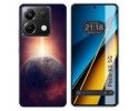 Funda Silicona para Xiaomi Poco X6 5G diseño Tierra Dibujos