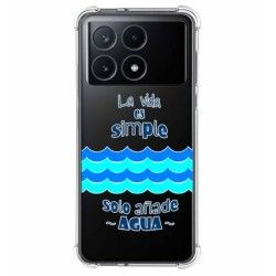 Funda Silicona Antigolpes para Xiaomi Poco X6 Pro 5G diseño Agua Dibujos