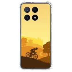 Funda Silicona Antigolpes para Xiaomi Poco X6 Pro 5G diseño Ciclista Dibujos
