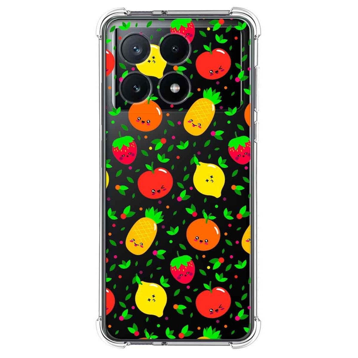 Funda Silicona Antigolpes para Xiaomi Poco X6 Pro 5G diseño Frutas 01 Dibujos