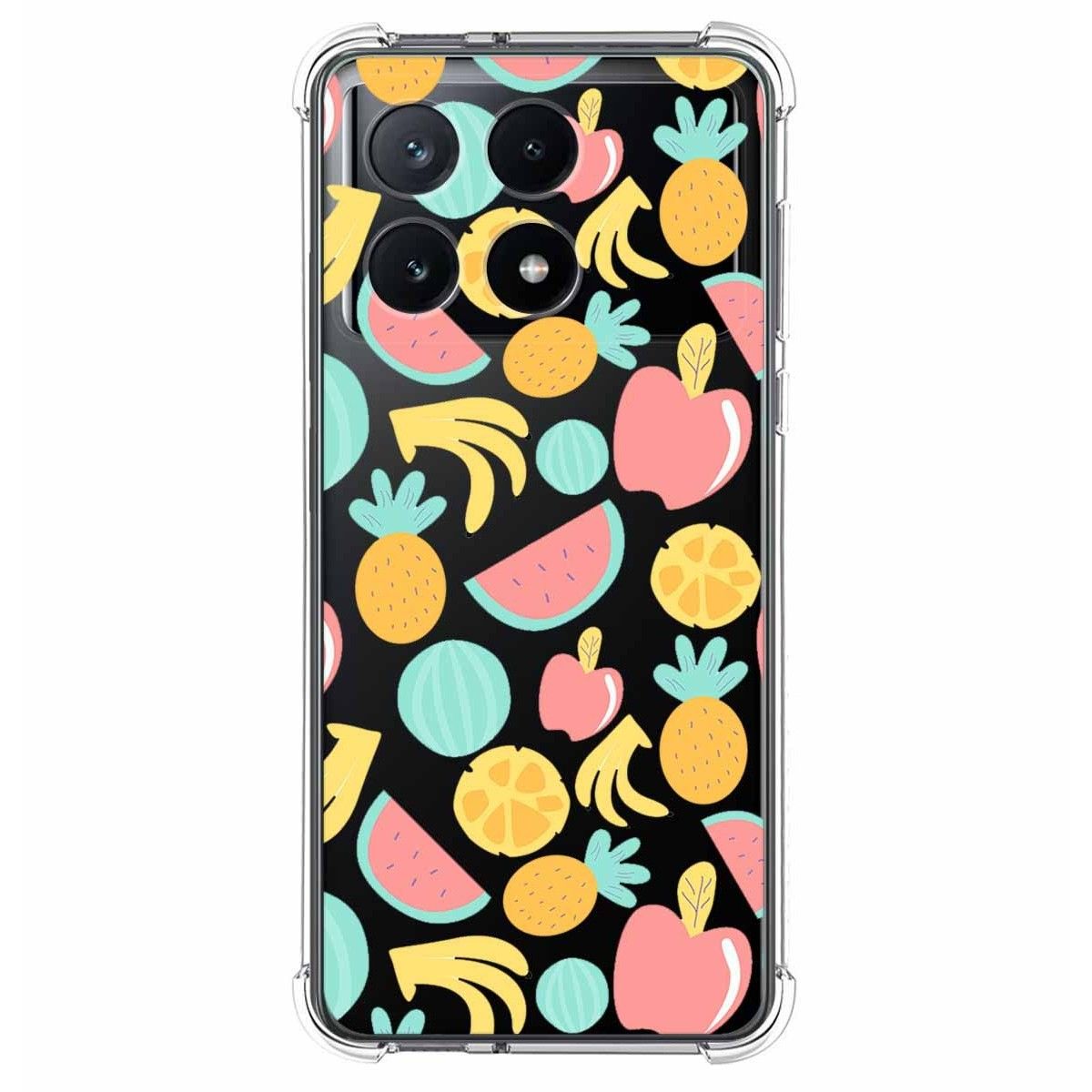 Funda Silicona Antigolpes para Xiaomi Poco X6 Pro 5G diseño Frutas 02 Dibujos