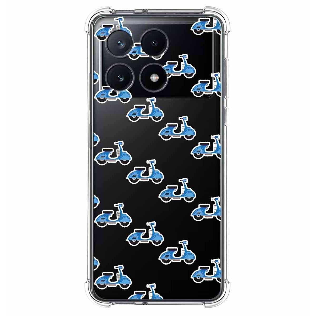 Funda Silicona Antigolpes para Xiaomi Poco X6 Pro 5G diseño Scooter Dibujos