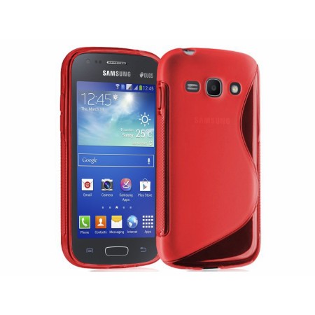 Funda Gel Tpu Samsung Galaxy Ace 3 S7270 / S7272 / S7275 S Line Color Roja