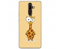Funda Gel Tpu para Nokia 7 Plus Diseño Jirafa Dibujos