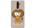 Funda Gel Tpu para Nokia 7 Plus Diseño Leon Dibujos