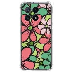 Funda Silicona Antigolpes para Xiaomi Poco X6 Pro 5G diseño Flores 02 Dibujos