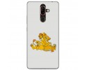 Funda Gel Tpu para Nokia 7 Plus Diseño Leones Dibujos