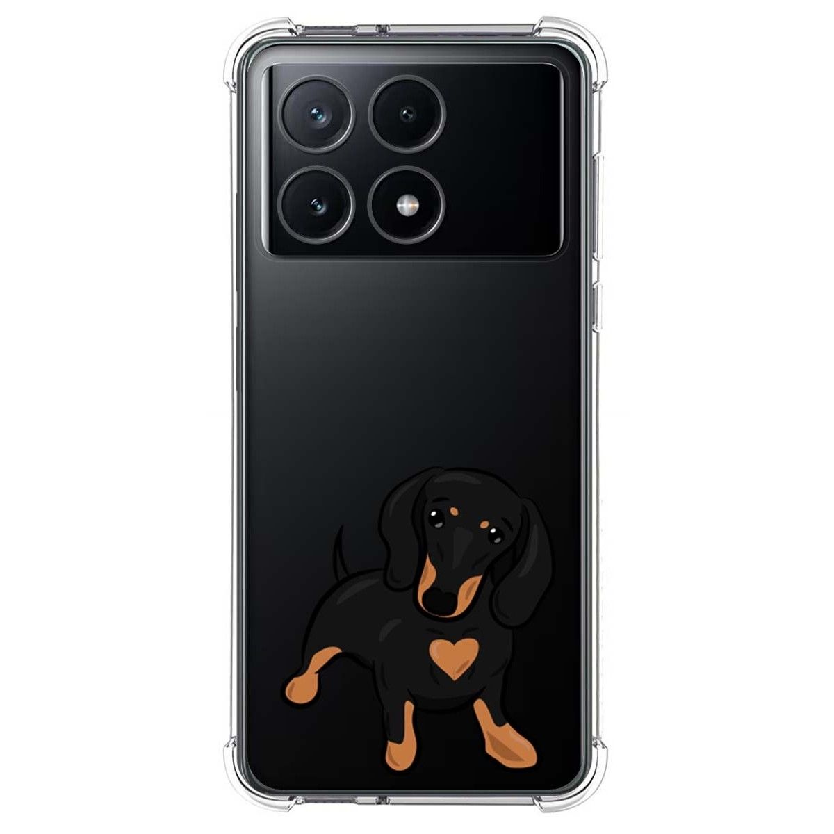 Funda Silicona Antigolpes para Xiaomi Poco X6 Pro 5G diseño Perros 04 Dibujos