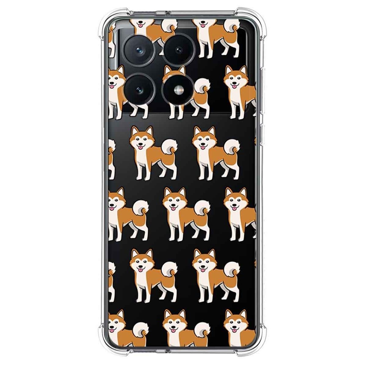 Funda Silicona Antigolpes para Xiaomi Poco X6 Pro 5G diseño Perros 08 Dibujos
