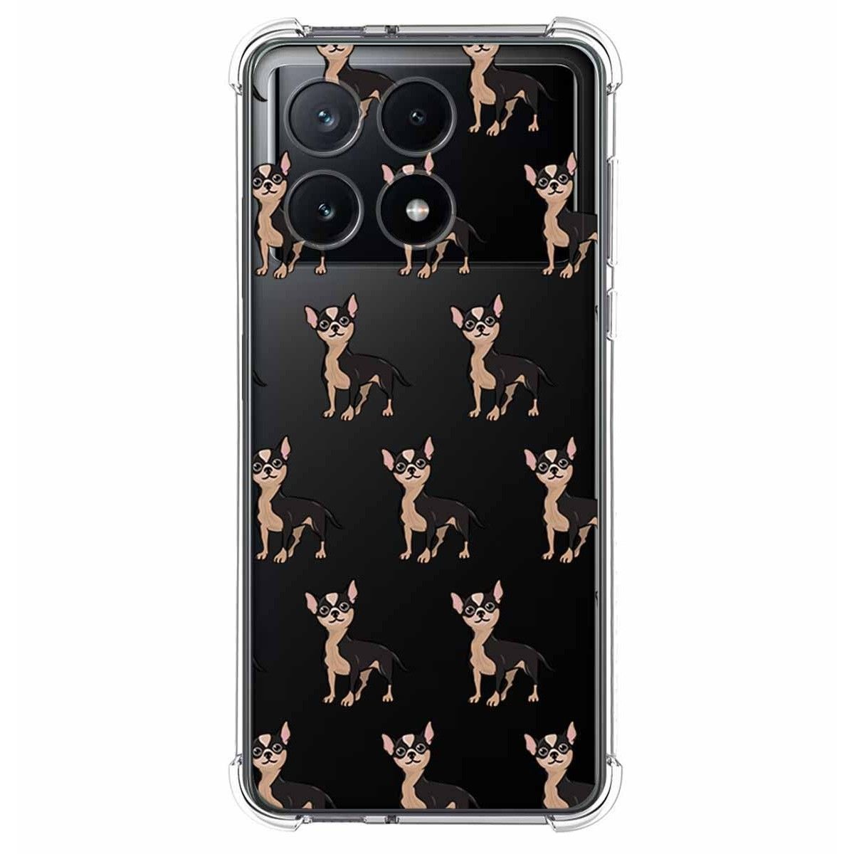 Funda Silicona Antigolpes para Xiaomi Poco X6 Pro 5G diseño Perros 11 Dibujos