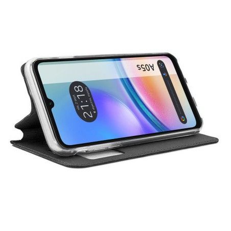 Funda Libro Soporte con Ventana para Samsung Galaxy A15 4G / 5G color Negra
