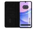 Funda Polipiel con tarjetero para Samsung Galaxy A15 4G / 5G color Negra