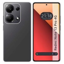 Funda Silicona Gel TPU Transparente para Xiaomi Redmi Note 13 Pro 4G