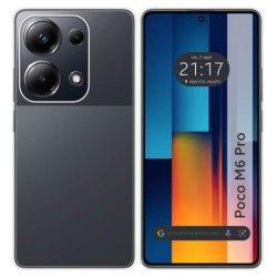 Funda Silicona Gel TPU Transparente para Xiaomi Poco M6 Pro 4G
