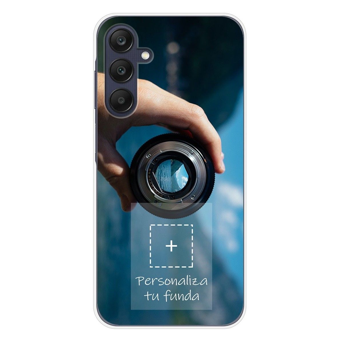 Personaliza tu Funda Doble Pc + Tpu 360 con tu Fotografia para Samsung Galaxy A25 5G Dibujo Personalizada