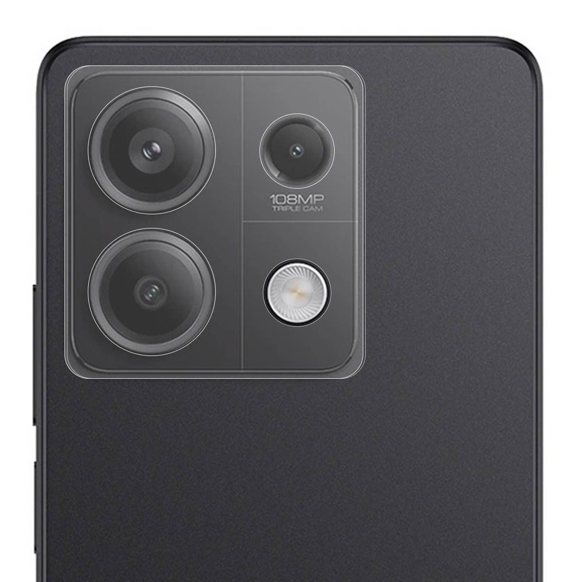Protector Cristal Templado Cámara Trasera para Xiaomi Redmi Note 13 5G Vidrio