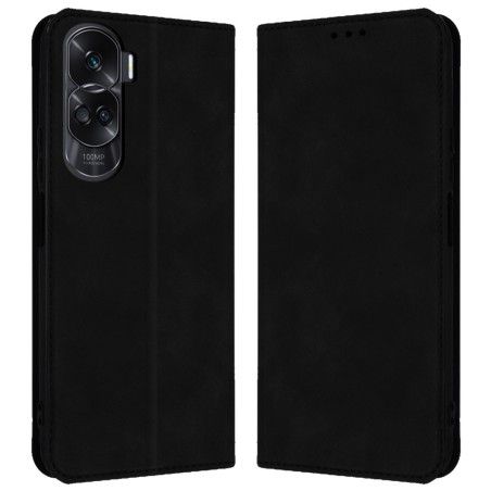 Funda Libro de Polipiel con tarjetero para Huawei Honor 90 lite 5G color Negra