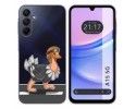 Funda Silicona Transparente para Samsung Galaxy A15 4G / 5G diseño Avestruz Dibujos