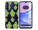Funda Silicona Transparente para Samsung Galaxy A15 4G / 5G diseño Cactus Dibujos
