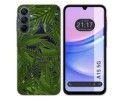 Funda Silicona Transparente para Samsung Galaxy A15 4G / 5G diseño Jungla Dibujos