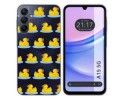 Funda Silicona Transparente para Samsung Galaxy A15 4G / 5G diseño Pato Dibujos