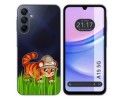 Funda Silicona Transparente para Samsung Galaxy A15 4G / 5G diseño Tigre Dibujos