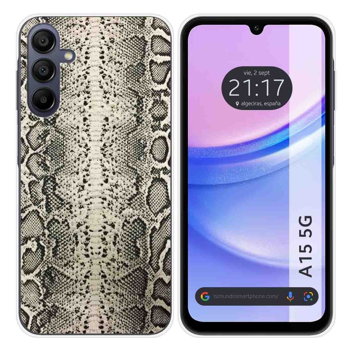 Funda Silicona para Samsung Galaxy A15 4G / 5G diseño Animal 01 Dibujos