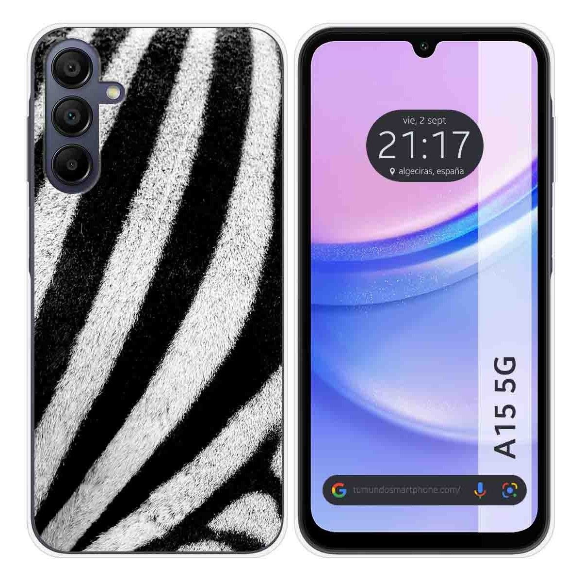 Funda Silicona para Samsung Galaxy A15 4G / 5G diseño Animal 02 Dibujos