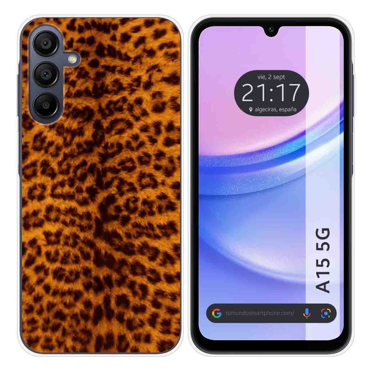 Funda Silicona para Samsung Galaxy A15 4G / 5G diseño Animal 03 Dibujos