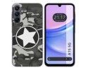Funda Silicona para Samsung Galaxy A15 4G / 5G diseño Camuflaje 02 Dibujos