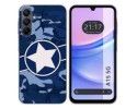 Funda Silicona para Samsung Galaxy A15 4G / 5G diseño Camuflaje 03 Dibujos