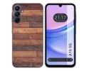 Funda Silicona para Samsung Galaxy A15 4G / 5G diseño Madera 03 Dibujos